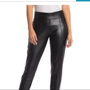 Faux leather leggings